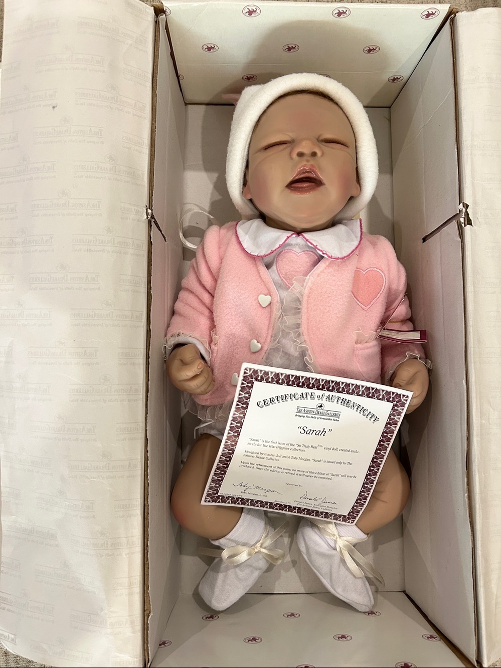 Ashton-Drake Galleries “Sarah” – So Truly Real Baby Doll - Picture 3 of 14